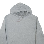 PUMA Mens Grey Hoodie L Cotton Blend Pullover Casual Sportswear