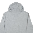 PUMA Mens Grey Hoodie L Cotton Blend Pullover Casual Sportswear