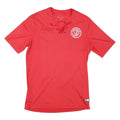 Womens Red T-Shirt M Short Sleeve Round Neck Sports Jersey Number 21