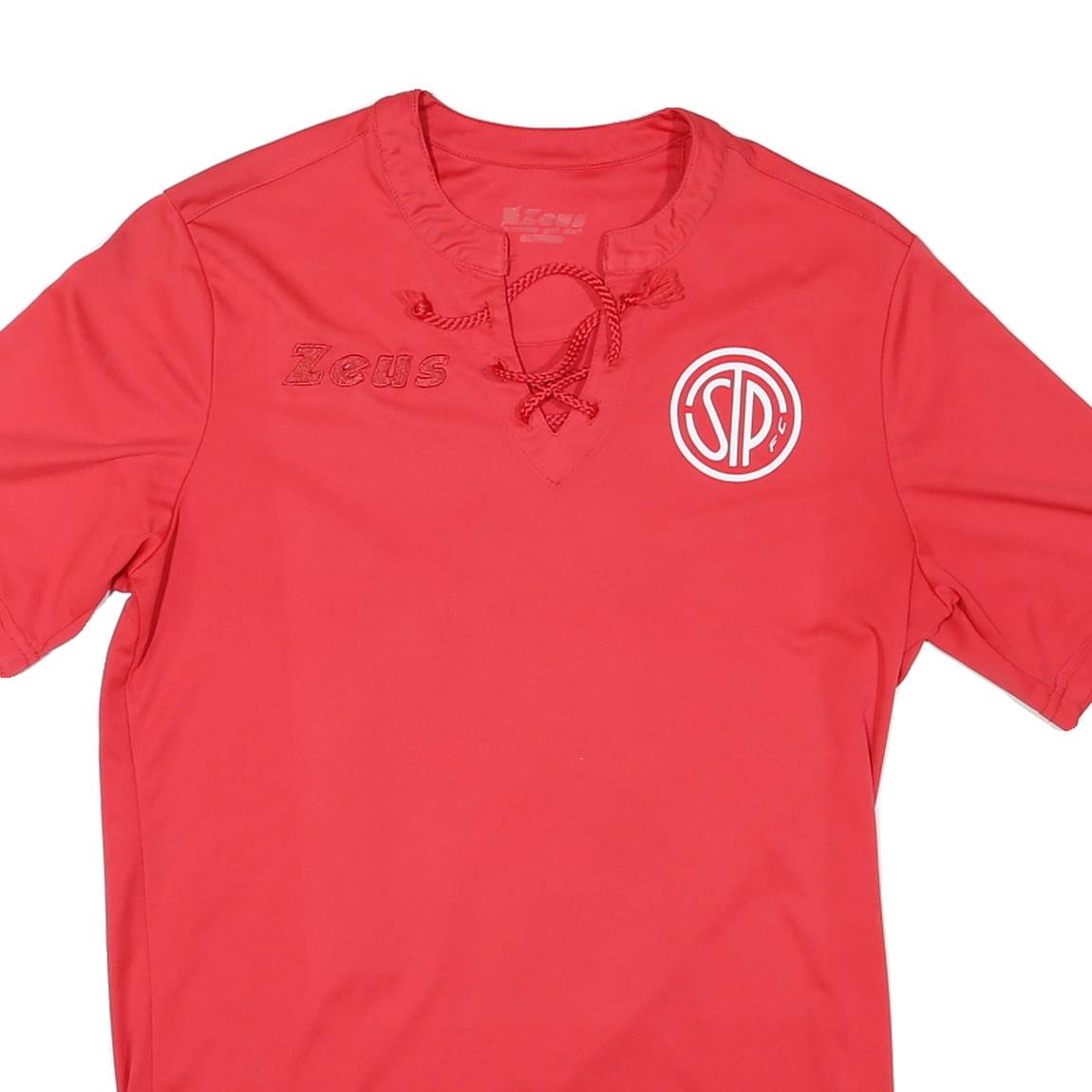 Womens Red T-Shirt M Short Sleeve Round Neck Sports Jersey Number 21