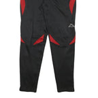 KAPPA Mens Joggers Black & Red Slim Tapered S W22 L28 Athletic Sportswear