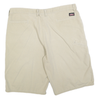 DICKIES Mens Shorts Beige XL W38 Cotton Blend Casual Plain Workwear