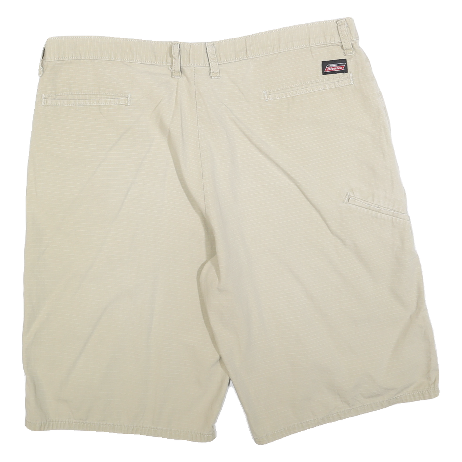 DICKIES Mens Shorts Beige XL W38 Cotton Blend Casual Plain Workwear