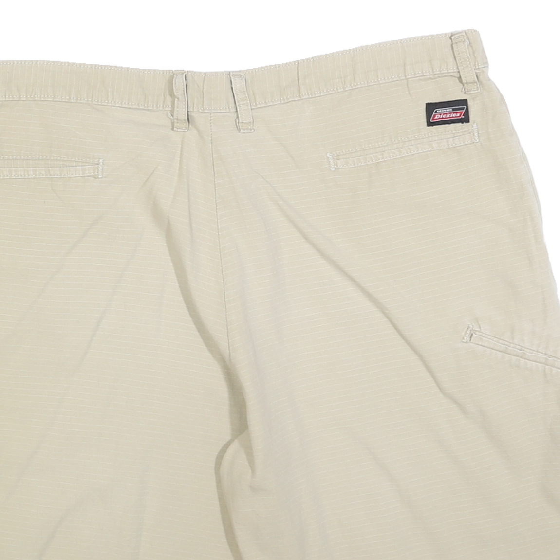 DICKIES Mens Shorts Beige XL W38 Cotton Blend Casual Plain Workwear