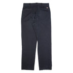 DICKIES Workwear Mens Trousers Black Regular Straight W36 L34