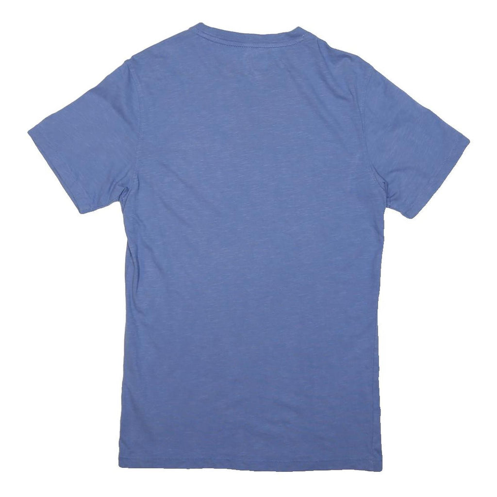 TIMBERLAND Mens Blue Pocket T-Shirt XS Short Sleeve Crew Neck Casual Cotton
