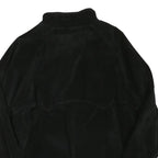 NEIL MARTIN Mens Black Faux Leather Zip Jacket XL Suede Effect Relaxed Fit