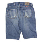 WRANGLER Mens Denim Blue Casual Shorts L W36 Classic Cotton Comfortable