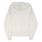 CHAMPION REVERSE WEAVE Womens White Hoodie S Champion Script Logo Pullover