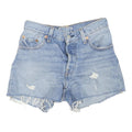 LEVI'S Womens Denim Blue Casual Cut-Off XS W26 Shorts