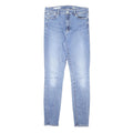 GAP Womens Slim Light Blue Denim Slim Skinny Cotton Blend Jeans W30 L30