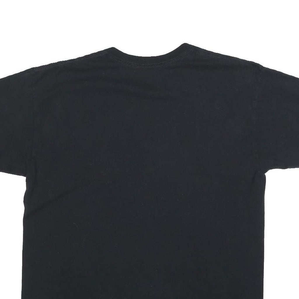 ULTRA GAME Mens Black Chicago Bulls Graphic T-Shirt L Short Sleeve Crew Neck