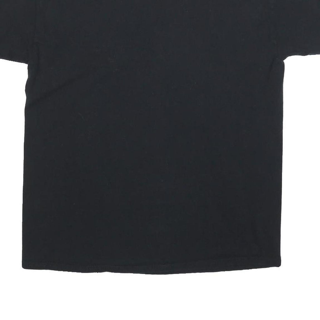 ULTRA GAME Mens Black Chicago Bulls Graphic T-Shirt L Short Sleeve Crew Neck