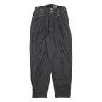 CLASSIC BLUES Womens Relaxed Fit Denim Jeans W26 L28 Floral Waistband Cotton