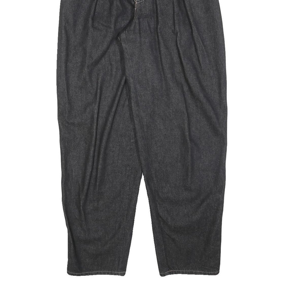 CLASSIC BLUES Womens Relaxed Fit Denim Jeans W26 L28 Floral Waistband Cotton