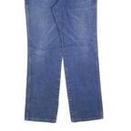 WRANGLER Mens Blue Regular Fit Straight Leg Denim Medium Wash Jeans W34 L32