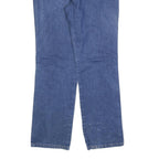 WRANGLER Mens Blue Regular Fit Straight Leg Denim Medium Wash Jeans W34 L32