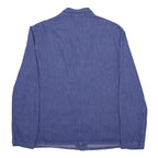 ESCO Mens Blue Denim Shirt XL Casual Long Sleeve Button Closure