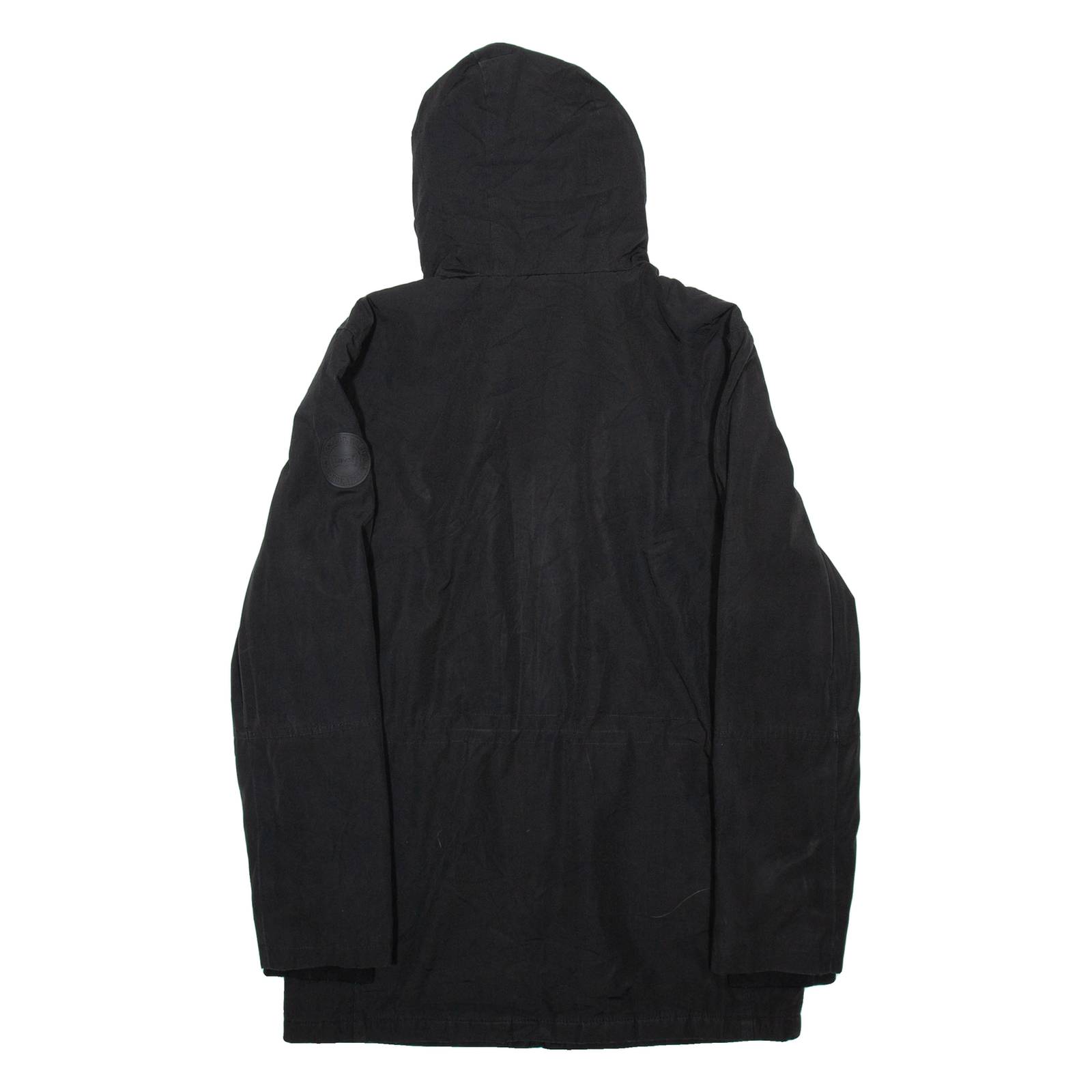 LEVI'S Mens Parka Coat Black S