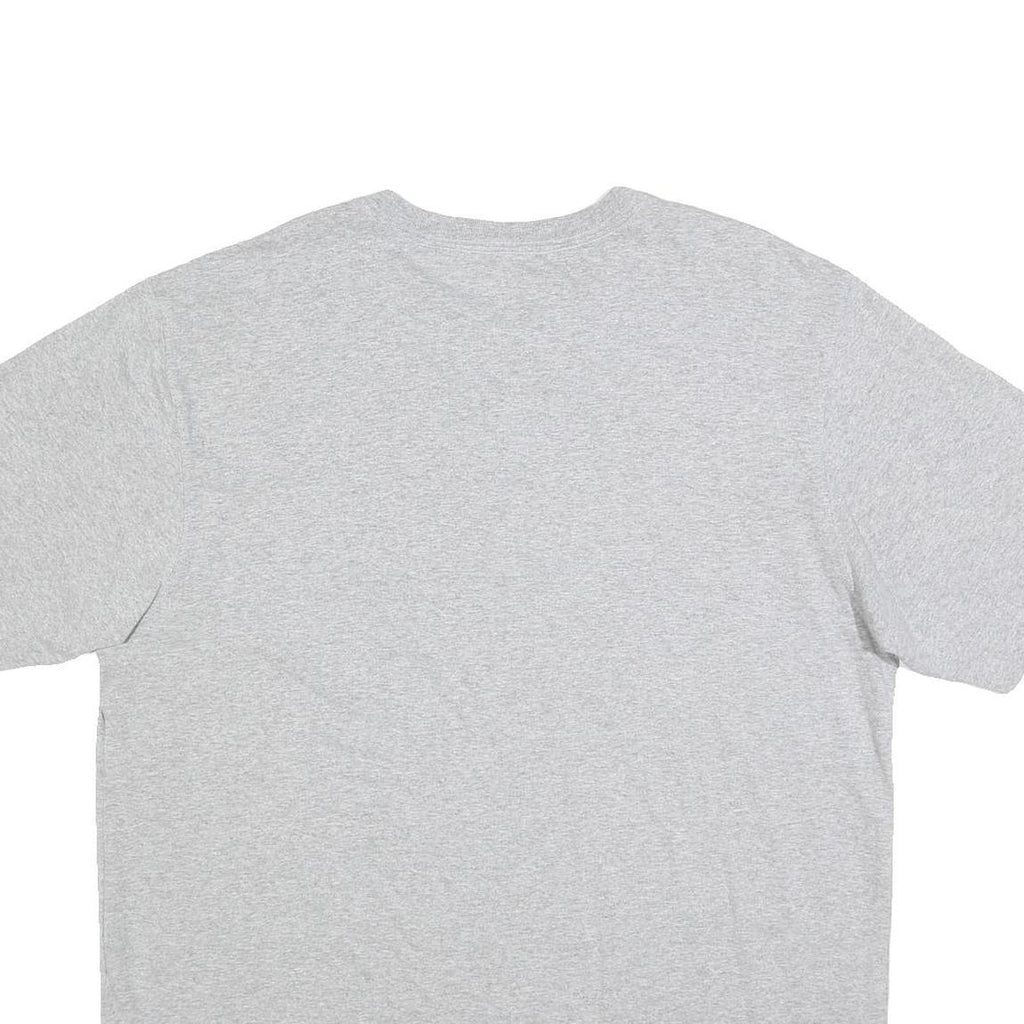 CARHARTT Mens Grey Graphic T-Shirt L Short Sleeve Crew Neck Logo Print Cotton