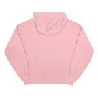 FILA Womens Pink Pullover Hoodie M Casual Cotton Blend Drawstring