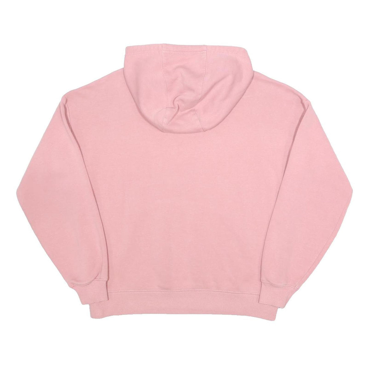 FILA Womens Pink Pullover Hoodie M Casual Cotton Blend Drawstring