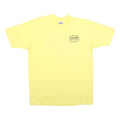 HANES Mens Yellow Feinberg Foot Clinic Graphic T-Shirt XL Short Sleeve Crew Neck