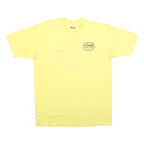 HANES Mens Yellow Feinberg Foot Clinic Graphic T-Shirt XL Short Sleeve Crew Neck