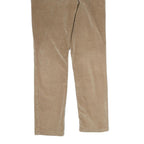 CALVIN KLEIN JEANS Mens Regular Fit Beige Cotton Corduroy Trousers W30 L28