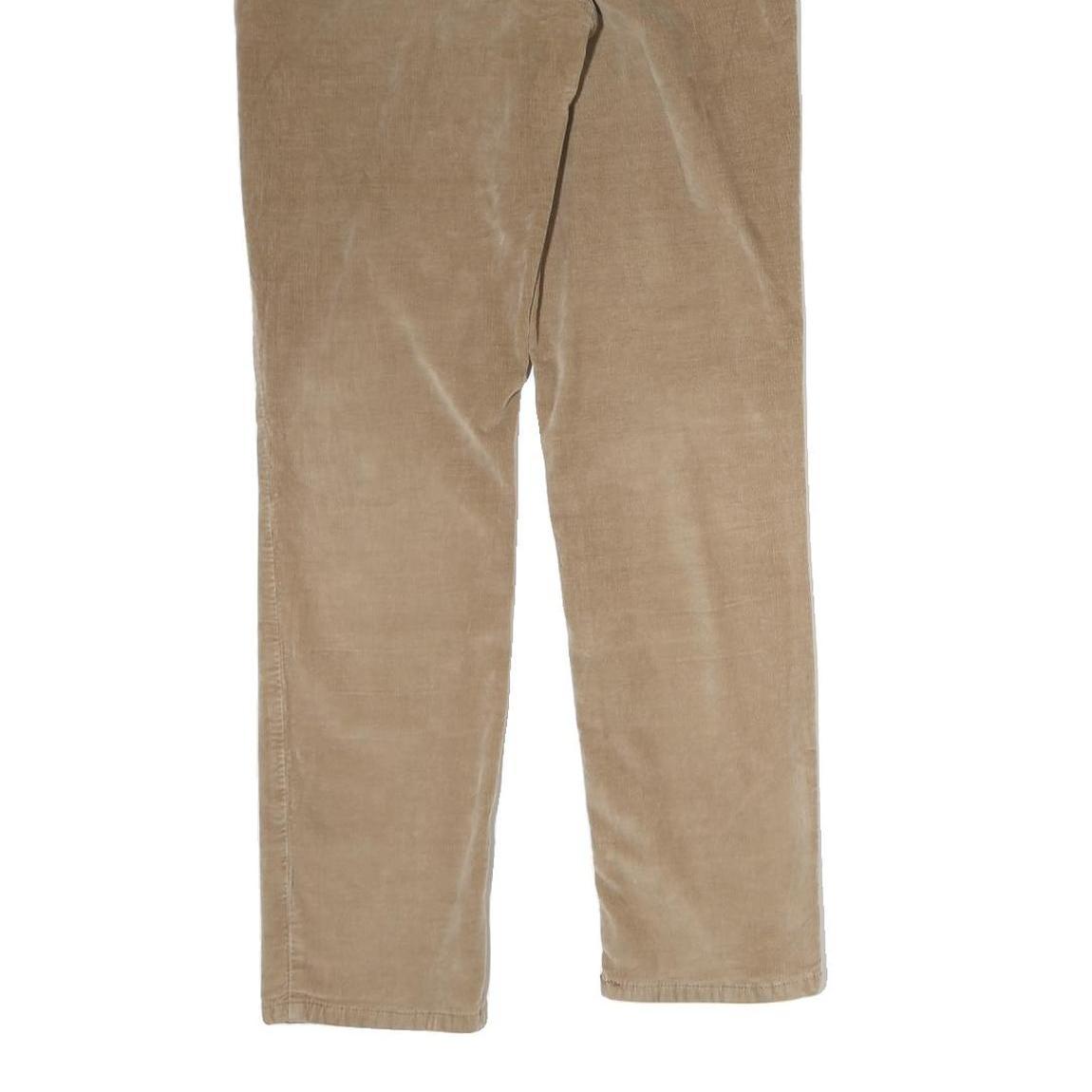 CALVIN KLEIN JEANS Mens Regular Fit Beige Cotton Corduroy Trousers W30 L28