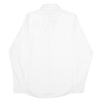 PIERRE CARDIN Stretch Fit Mens Plain Shirt White Long Sleeve S