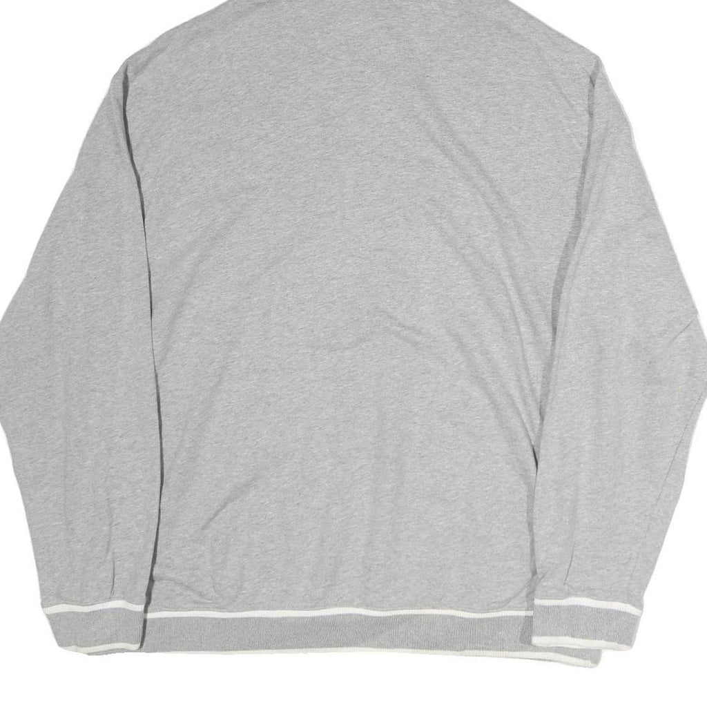 CHAPS RALPH LAUREN Mens Grey Hoodie L Cotton Pullover Sweatshirt Casual