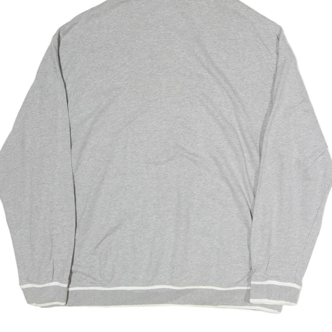 CHAPS RALPH LAUREN Mens Grey Hoodie L Cotton Pullover Sweatshirt Casual