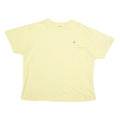NAUTICA Mens Yellow Cotton T-Shirt XL Short Sleeve Crew Neck Classic Fit Casual