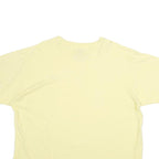 NAUTICA Mens Yellow Cotton T-Shirt XL Short Sleeve Crew Neck Classic Fit Casual