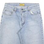 IKO Mens Denim Blue Casual Shorts M W32 Cotton Blend Classic Fashion