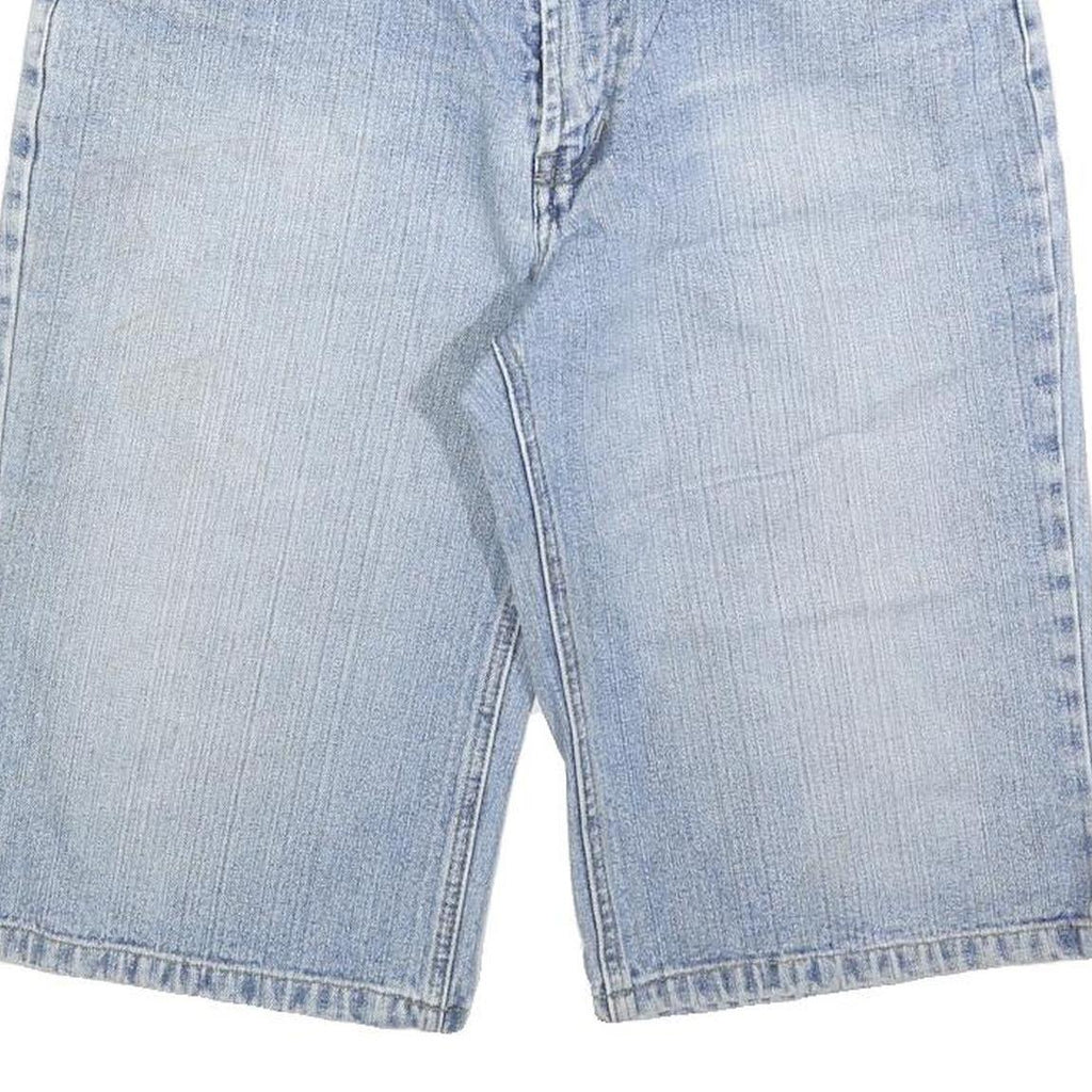 IKO Mens Denim Blue Casual Shorts M W32 Cotton Blend Classic Fashion