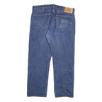 LEVI'S 501 Mens Jeans Blue Regular Straight Denim Medium W37 L28 Classic Button