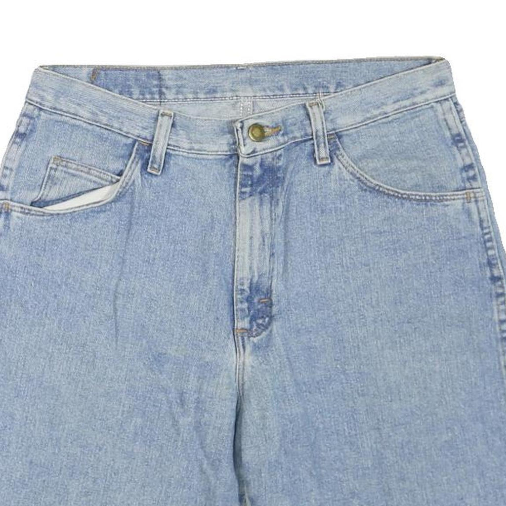 WRANGLER Womens Shorts Blue Casual Denim M W32 Straight Leg Summer