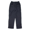 Womens Track Pants Black Wide-Leg S W25 L30