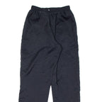 Womens Track Pants Black Wide-Leg S W25 L30
