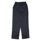 Womens Track Pants Black Wide-Leg S W25 L30