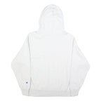 CHAMPION REVERSE WEAVE Mens Grey Elon University Hoodie XL Cotton Blend
