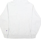 CHAMPION REVERSE WEAVE Mens Grey Elon University Hoodie XL Cotton Blend