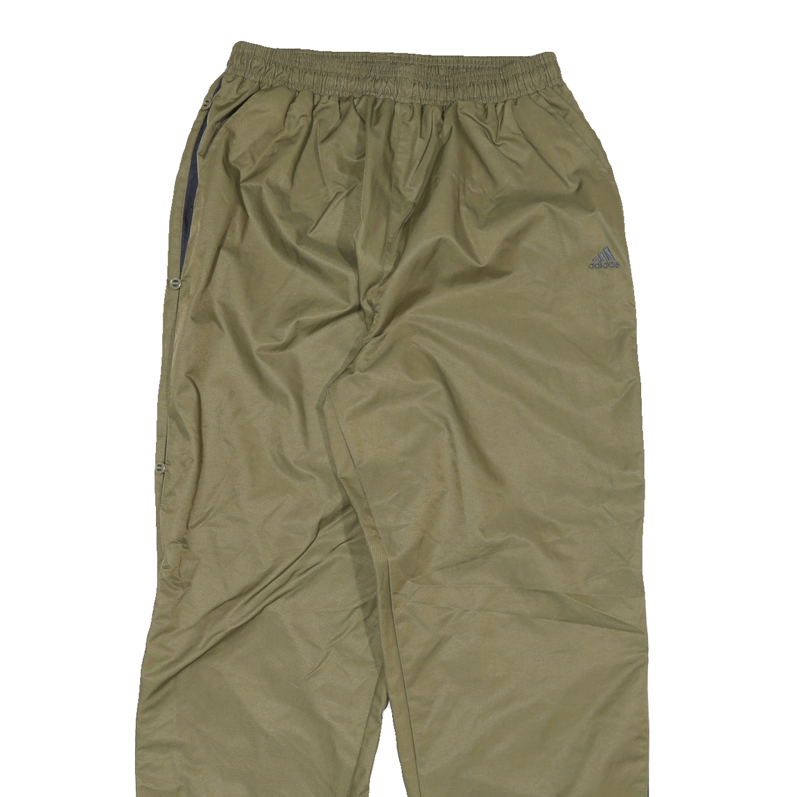 ADIDAS Mens Joggers Khaki & Navy Regular Tapered L W28 L30 Sportswear Track