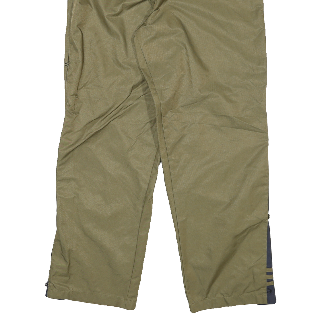 ADIDAS Mens Joggers Khaki & Navy Regular Tapered L W28 L30 Sportswear Track