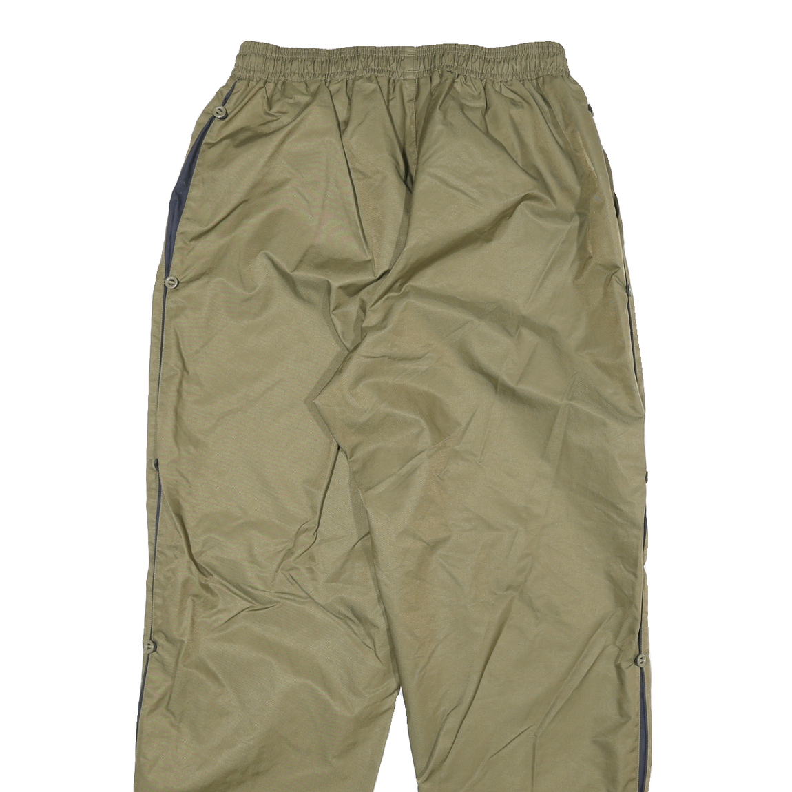 ADIDAS Mens Joggers Khaki & Navy Regular Tapered L W28 L30 Sportswear Track