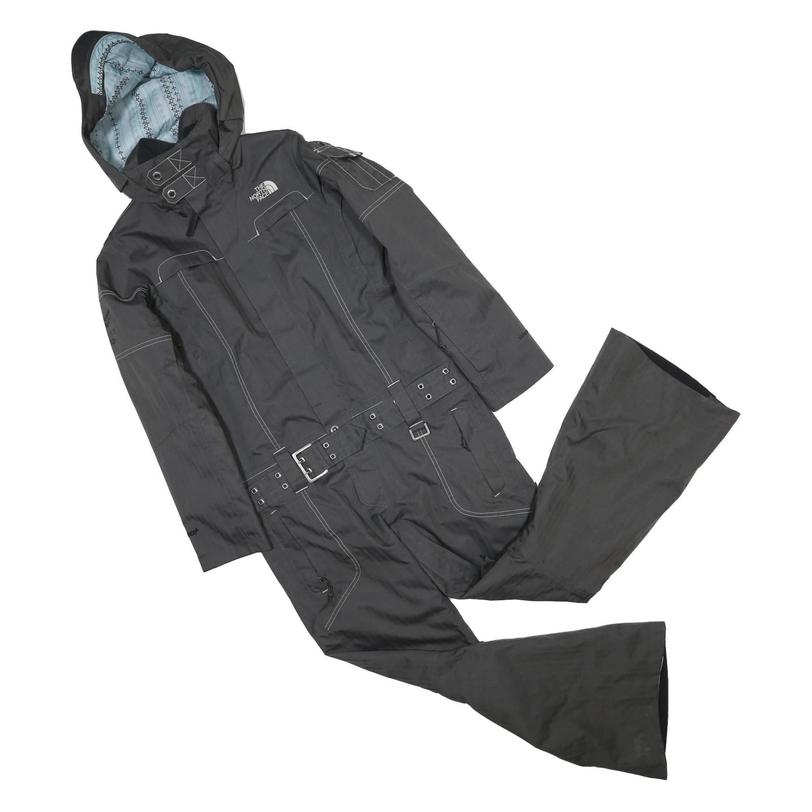 THE NORTH FACE Womens Black Dungarees Slim Polyester S W36 L29 Outdoor Snow Ski