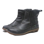 EL NATURALISTA Womens Chelsea Boots Black Leather UK 6 Comfortable Casual Wear