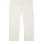 G-STAR Mens Jeans White Regular Straight Denim W32 L31 Button Cotton Blend